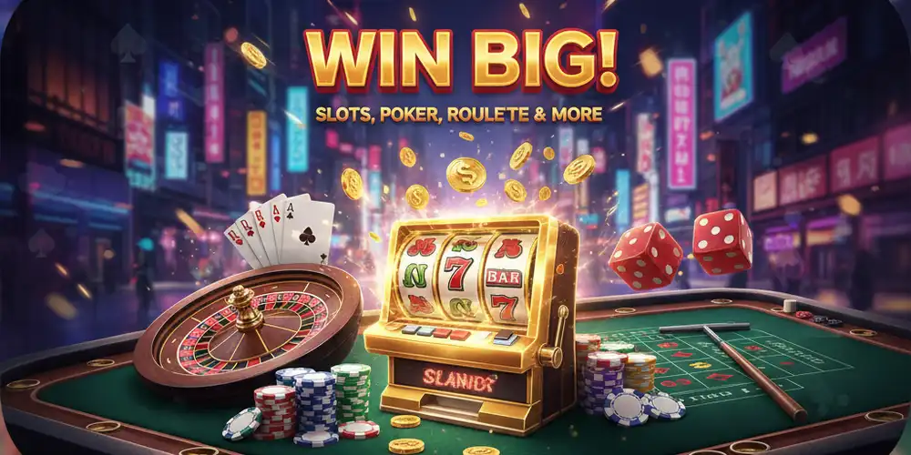 7e77 অনলাইন ক্যাসিনো ব্যানার